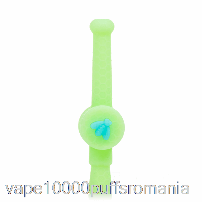 Vape Romania Stratus Reclaimer Honey Dipper Silicon Dab Straw Uv Slime (uv Blue Bee / Uv Green)